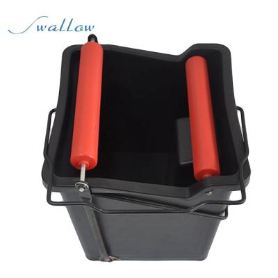 China Marine Use Foot Pedal Wringer Stocked Heavy Duty Broom Buckets - Swallow Buy Wringer Broom Buckets for sale