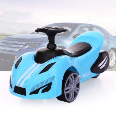 China Plastic Wheel New Model Hot Selling Cheap Price Baby Swing Car Ride On Toys for sale