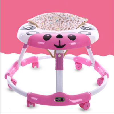 China Polyester china factory 360 degree rotating baby walker rolling baby walker bouncer for sale