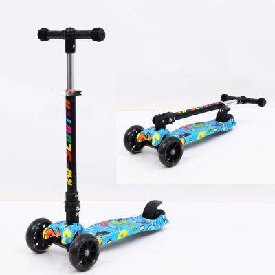 China PU Head One Wheel Kids Folding Scooter Kids Kick Scooter For Hot Sale for sale