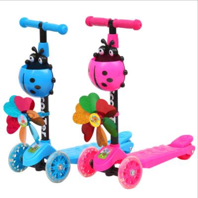 China Factory Direct Sale Cheap PU Wheel 3 Wheel Kids Kick Scooter Ride On Toys for sale