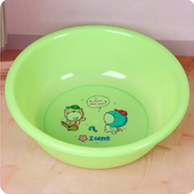 China Sustainable Round Colorful Cheap Plastic Kitchen Bathroom Wash Basin for sale