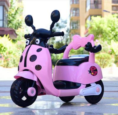 China Ride On Toy Lovely Design Children Three Wheel Kids Electric Motorcycle Cheap Baby Electric Motorcycle for sale