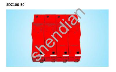 Cina Class 1 Switch Type Power Surge Protective Device SDZ100-50 in vendita