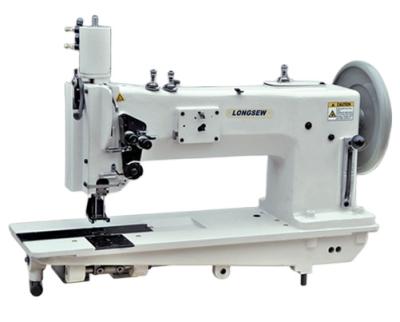 China Leather Extra Heavy Duty Industrial Double Needle Upholstery GW-28BL15 Upholstery Sewing Machine for sale