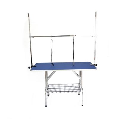 China Sustainable Steel Collapsible Pet Grooming Table Bath Grooming Table For A Dog for sale