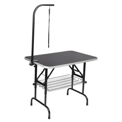 China Adjustable Pet Grooming Table Sustainable Height 35