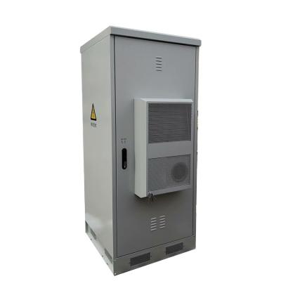 China 42U Outdoor Telecom Server Rack IP65/IP55 Telecom Cabinet With 48v Telecom Rectifier And Cooling System for sale