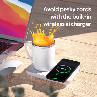 China Hot Selling Wireless Online Store Qi Fast Smart Heating/Wireless Cup Charger Cooling Pad With Good After-sales Service for sale