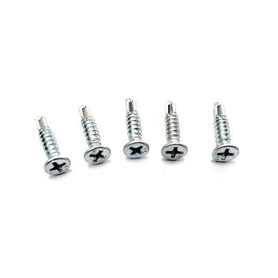 China High Quality Flat Flat Head Cross Drilling Screws for sale