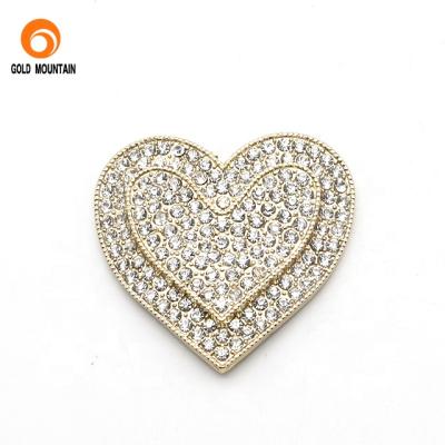 China Shoe Clip Removable Rhinestone Crystal Decoration Ornament Metal Buckle Shoes Clips for sale