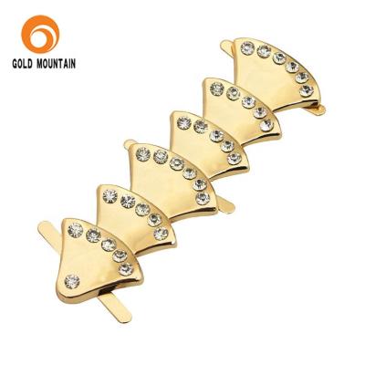 China Chains Shoes Hardware Supplies Rhinestones Metal Ornaments Shoe Accessories Decoration For Sandal for sale