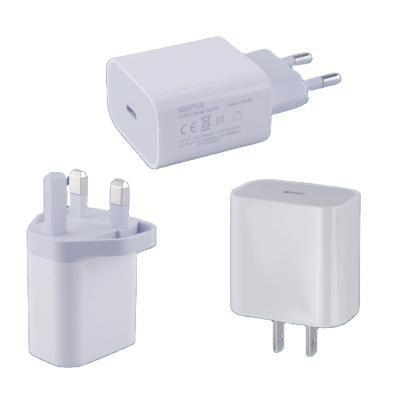 China Type-C Fast Travel Mobile Phone Power Adapter Mobile Phone Palladium Wall Charger 18W Factory Price for sale