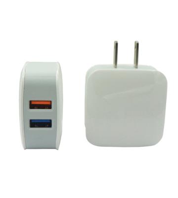 China Universal Cell Phone Charger 2.1A 2 USB Mobile Phone Accessories for sale