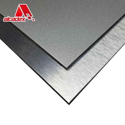 China Traditional Popular Aluminum Composite Panels Pvdf Coating Exterior Wall Cladding ACM ACP Double Sheet Face Sandwich Panel Aluminum Bond 4mm for sale