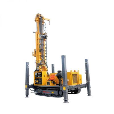 China Crawler Mounted Hydraulic Rotary Water Well Drilling Rigs for sale