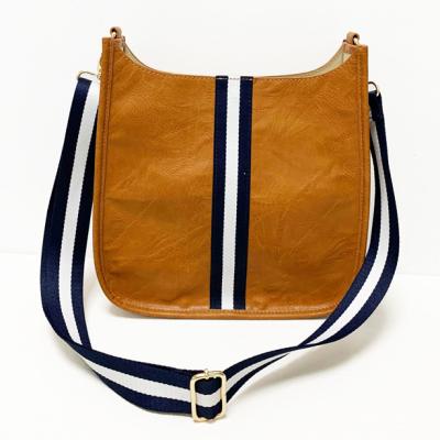 China New Fashion Trendy Vintage Vegan Vintage Messenger Bag Hobo Bag Leather Cross - Body Handbag for sale