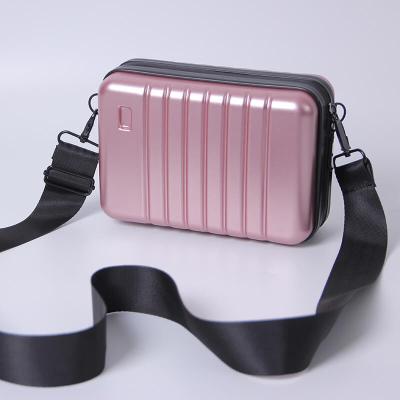 China New Portable Bag Mini Suitcase Luggage Case DC-P-0005 ABS+PC Carrying Case Travel Bag for sale