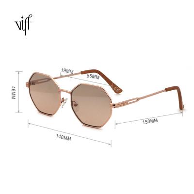 China Reliable Metal Frame Fashion Sunglasses Luxury Quality HM19383 Women Sun Glasses for sale