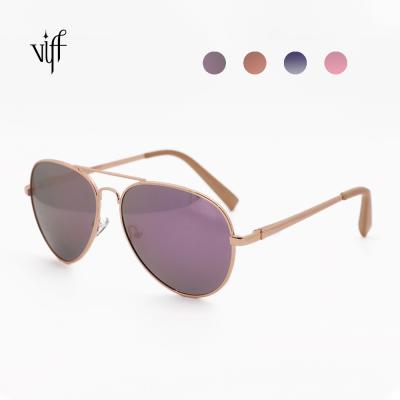 China Popular Trendy Fashion Sun Glasses Quality Guarantee HM16379 Metal Frame Sunglasses For Women for sale