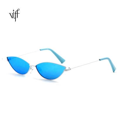 China CAT Eye Women UV400 ODM OEM ODM Sunglasses Cat Eye Metal Cateye Sunglasses VIFF HM18095 for sale