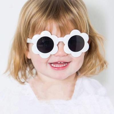 China VIFF GDK12002 Sunflower Oversized Frame Kids High Quality Multi Color Gradient Lens Fashion Sunglasses 2021 Hot Sale for sale