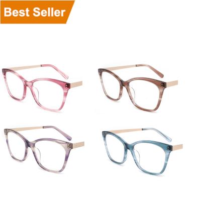 China Preminum High Acetate Optical Frame VIFF HA1008 Eyeglasses Fashion Glasses High Quality Acetate Optical Frame Woman Optical Frames Manufactures for sale