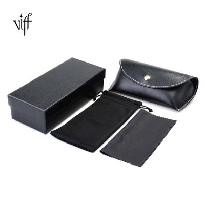 China Designer Sunglasses Case 2021 VIFF Sunglasses Case Foldable Triangle Sunglasses Case for sale