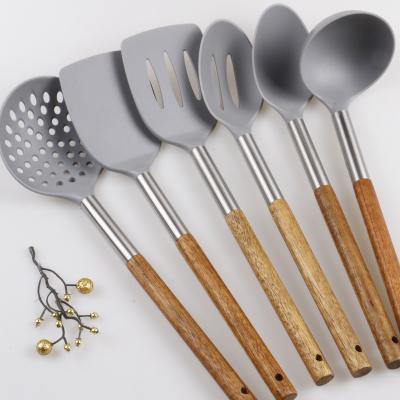 China 2021 Sustainable Excellent Quality Instruments Kitchen Silicone Utensils Set Kitchenware for sale