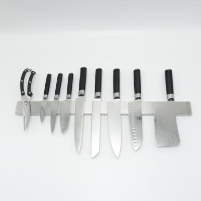 China Hot-selling Sustainable High Quality Amazon Chef 10pcs Stainless Steel Kitchen Knife Set for sale