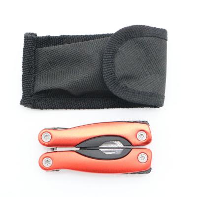 China MULTI FUNCTIONAL Multitool with Spring-action pliers and saw, stainless steel with sheath for sale