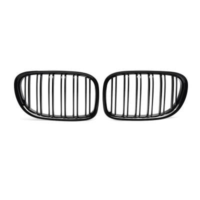 China ABS MagicKit Gloss Black Line Dual Kidney Grill For BMW 09-15 F01 F02 7-SERIES 730d 740i 750i for sale