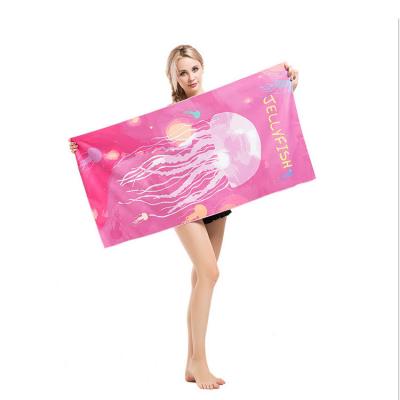 China QUICK DRY Promotional Digital Printing Beach Towel 100% Turkish Cotton for sale