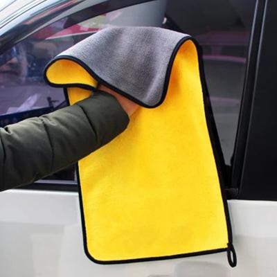 China Hot Sale Quick Dry Absorption Car Wash High Water Polish Microfiber Car Cleaning Towel for sale