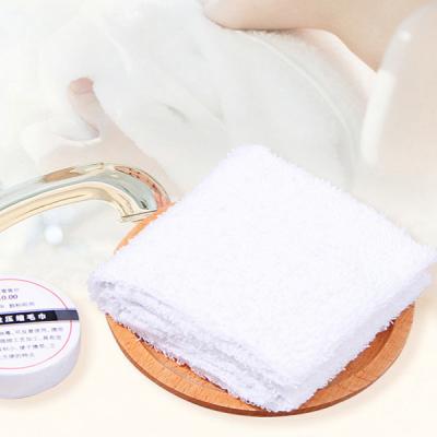 China 100% Cotton Compressed Compact Customized Bamboo Compressed Towel Multipurpose Magic Hand Paper Face Terry Towel Tablets for sale