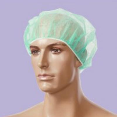 China Disposable Hospital Nonwoven Buffable Surgical Cap Personal Care Cap Crowd PP Medical Cap for sale