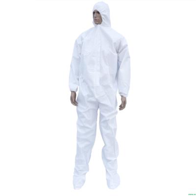 China Medical care disposable micropors coverall spray paint dusrproof nonwoven waterproof clothing for sale