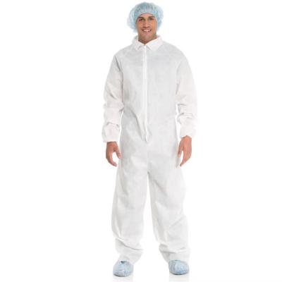 China With or without boot /hood /boots Elastic cuff or knitted cuff Most comfortable disposable polypropylene customized coveralls work Nomex coverall for sale