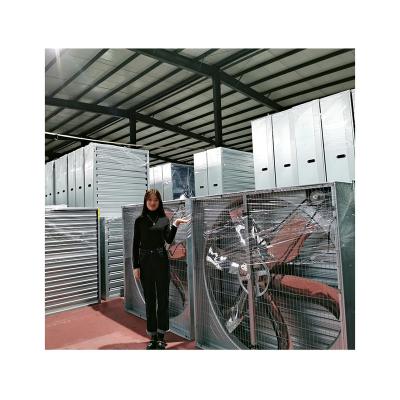 China Negative pressure ventilation fan of push-pull animal husbandry wall loading ventilation system en venta