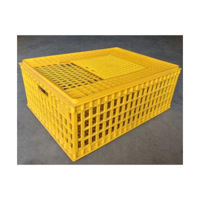 China Factory price plastic poultry transportation cages for chicken for sale