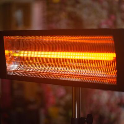 China Outdoor Indoor Outdoor 2500W Patio Heater With Remote Control Waterproof Electric Wall Mounted Carbon Fiber Infrared Heater for sale