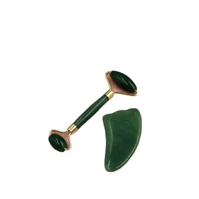 China Highly Designed Fashionable Manufacturer Gua Sha Scraping Jade Roller Tool For Face Massage Facial Jade Roller for sale