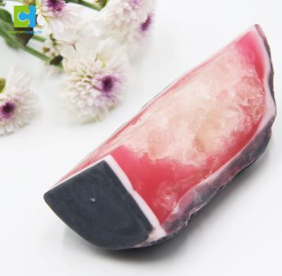 China Crystal Soap Bars Natural Geode Rocksoap Base Cleansing Essential Oil Scented Crystal Soap for sale