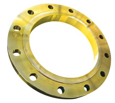 China Machinery Parts Carbon Steel Flange Plate Raised Face/Plate Type Flange Slip On Plate/Perforated Plate Flanges Raised Face Flange Pipe Fitting for sale