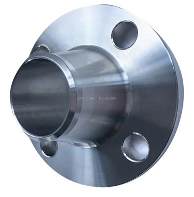 China Machinery Parts ANSI B16.5 Sch40 Carbon Steel Pipe Fitting Weld Neck Flange for sale