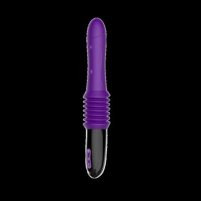 China Telescopic Automatic Heating /Heating/Vibrating G-spot Vibrator Woman Clit Stimulation Automatic Heating Vibrator For Ladies for sale