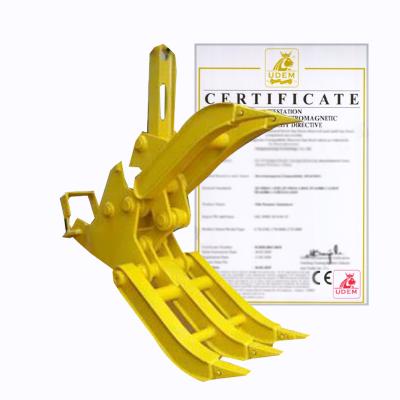 China Main Crawler Excavator GPR Forest Hydraulic Tree Cutting Shear Tree Harvester Attachment For Excavator for sale