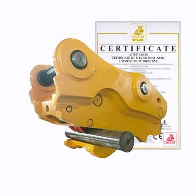 China Mini Excavator Quick Hitch With Attachments Construction Machinery Bucket Excavator for sale