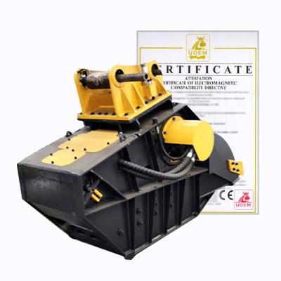 China Excavator Attachment GPR Excavator Jaw Crusher Limestone Quarry Stone Crusher Concrete Bucket for sale