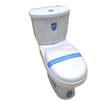 China Automatic operation CLASIKAL FACTORY washdown ceraimc two piece toilet for sale